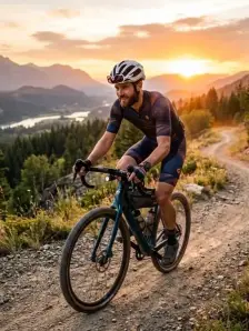 Lucas's Menta Social profile featuring his interest in cycling
