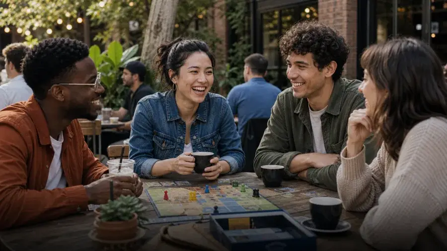People discovering real connections with Menta Social