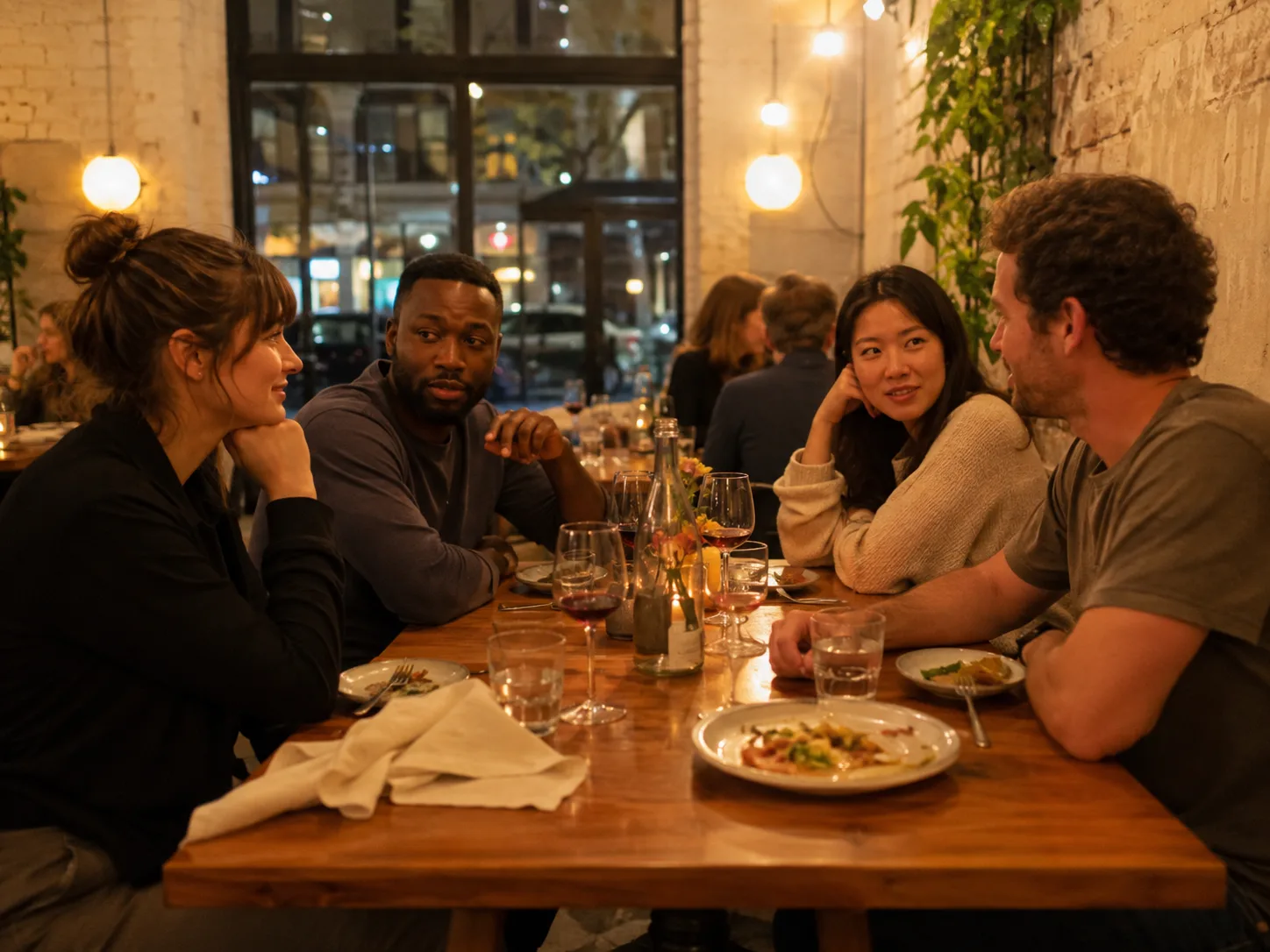 Dinner with strangers: how it works and what to expect